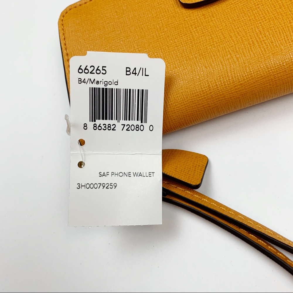 NWT Coach Marigold Wristlet Wallet - Picture 3 of 11